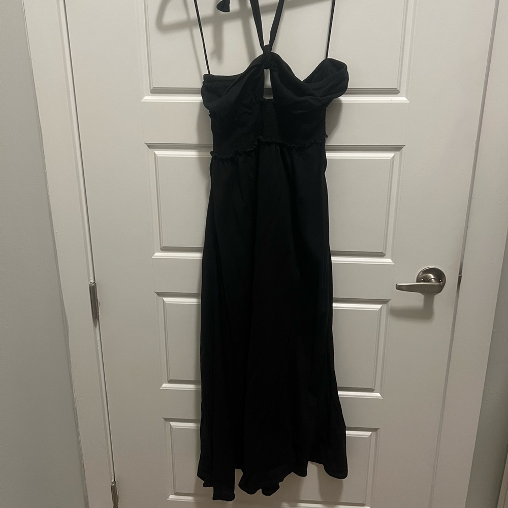 LIKE NEW! Worn once, black maxi dress